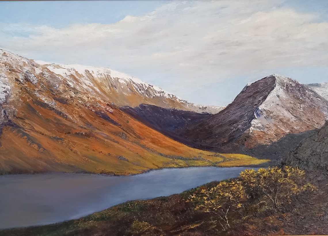 Fleetwood Pike, Oil Framed, H52cm x W70cm, £275