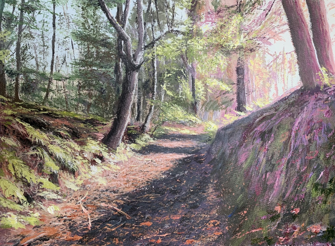 Path, Acrylic Framed, H52cm x W66cm, £200