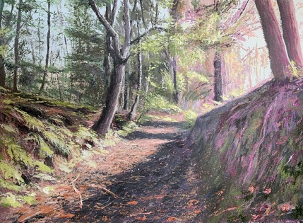 Path, Acrylic Framed, H52cm x W66cm, £200