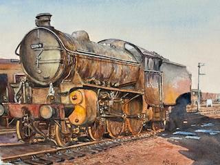 Seen Better Days, Watercolour Framed, H435mm x W525mm, £195